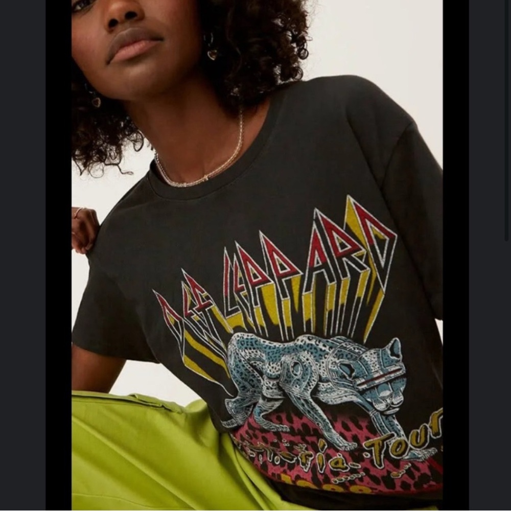 Daydreamer Def Leppard girlfriend T shirt medium